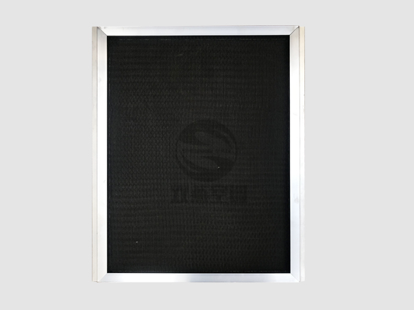 黑色尼龍網(wǎng)初效過濾器（鋁合金外框）