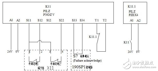 安全繼電器工作原理、接線圖、使用方法